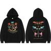 Limited The Bat Boys Double Sided Graphic Hoodie Men's Clothing Harajuku Vintage Street Hoodies Unisex Oversized Sweatshirt Tops