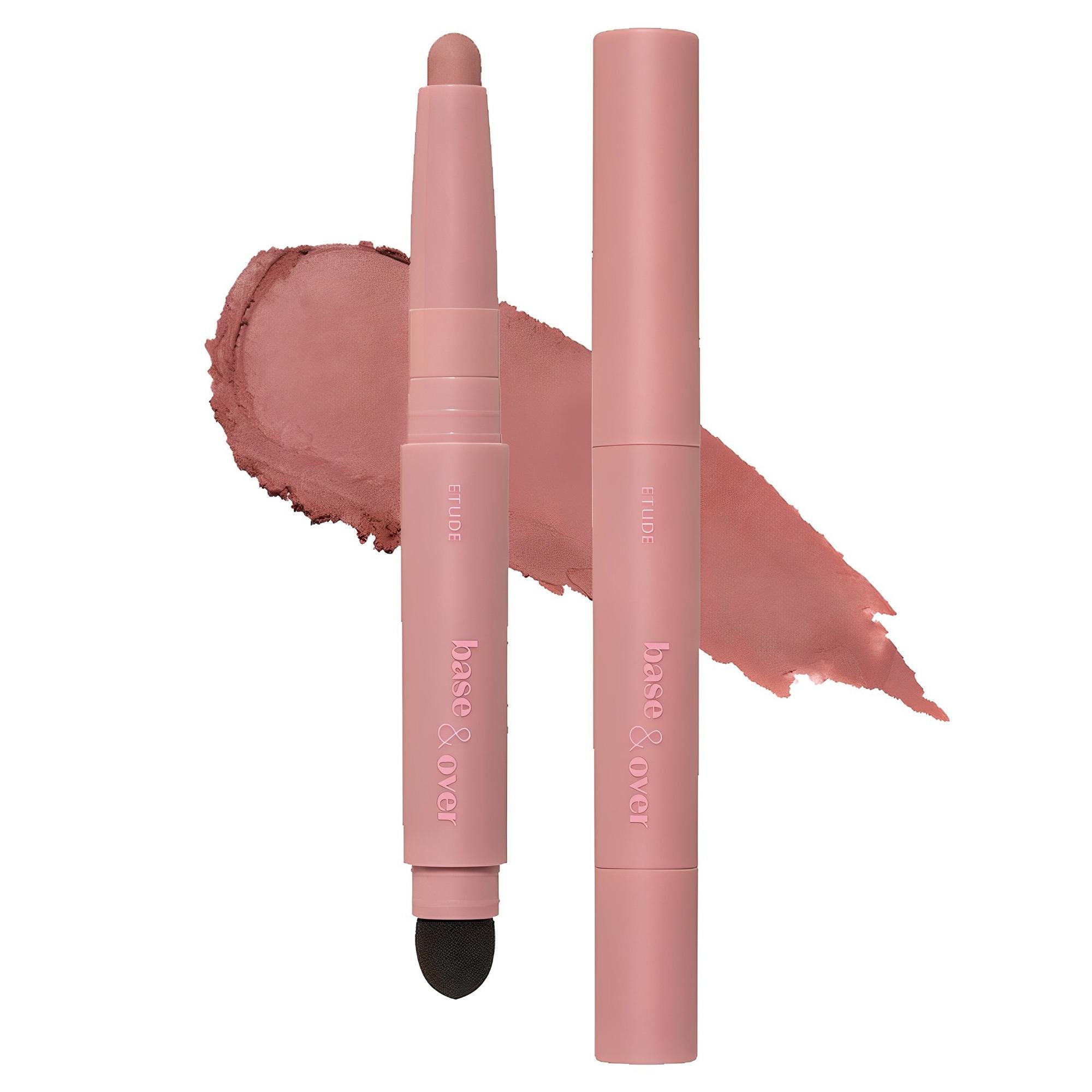 ETUDE Карандаш для контура губ Base & Over Lip Pencil Pink Beige Стойкий 1г