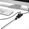DM CHB007 4 Ports USB 3.0 Hub 5Gbps High Speed Transfer Docking Station with 120cm Cable