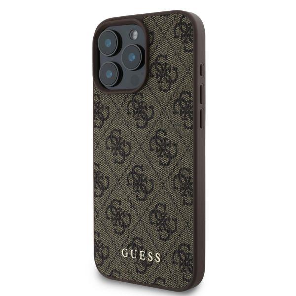 Guess Guhcp16Lg4Gfbr Iphone 16 Pro 6.3 Brązowy/Brown Hardcase 4G Classic