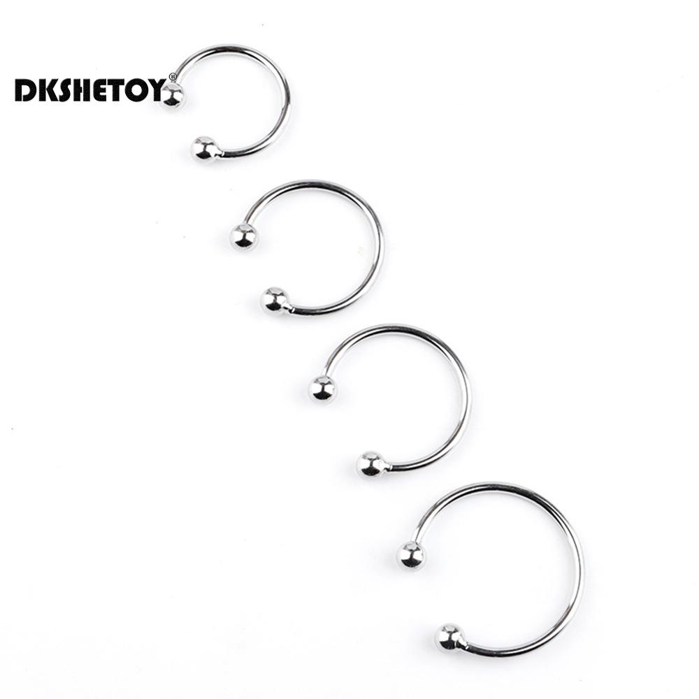 Penis Ring Stainless Rings Head Glan Stimulating Adult Products Male Sex Toys Metal Ring Sex Toys for Men Delay Ejaculation