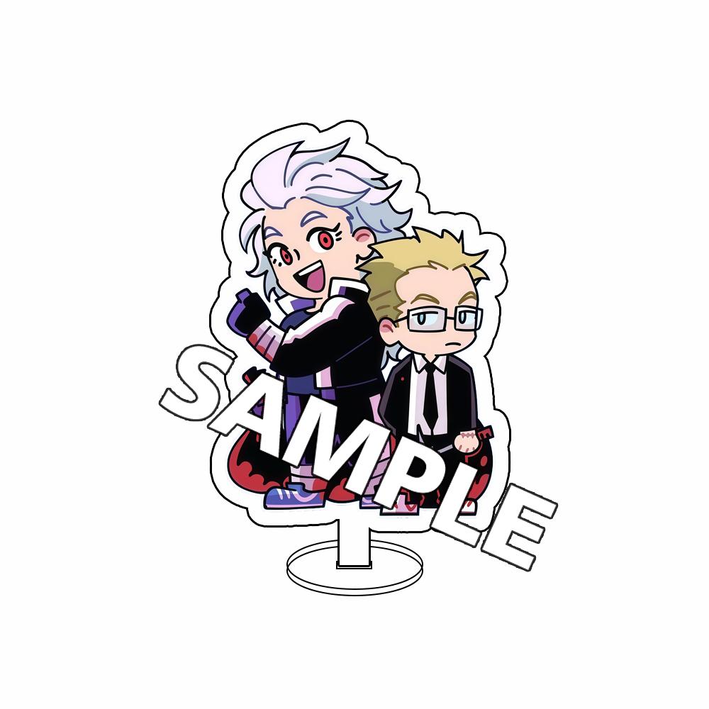 

For DRHDR Kaiman Nikaido Devils Kasukabe Shin Noi Anime Peripheral 10cm Acrylic Stand Cartoon Exquisite Desktop Ornament Gift 10cm