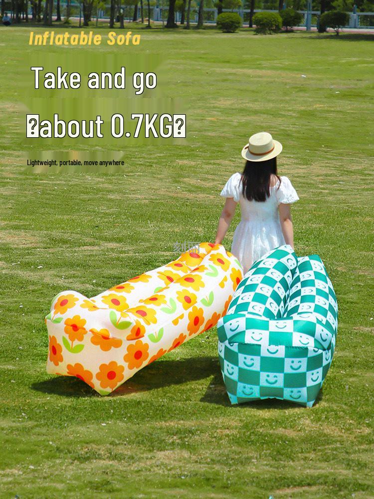 Aufblasbares Outdoor-Camping-Sofa-Stuhl - Tragbare Luftlounge für Festivals & Picknicks