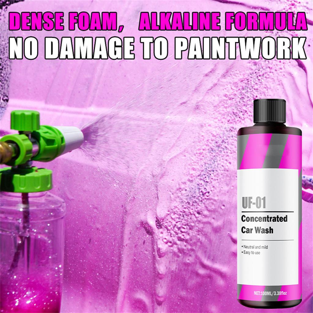 Car High Foam Pre-wash Liquid Car Wash Water Wax Decontamination Car Window Cleaning Paint Cleaning Car Wash Liquid 100ML