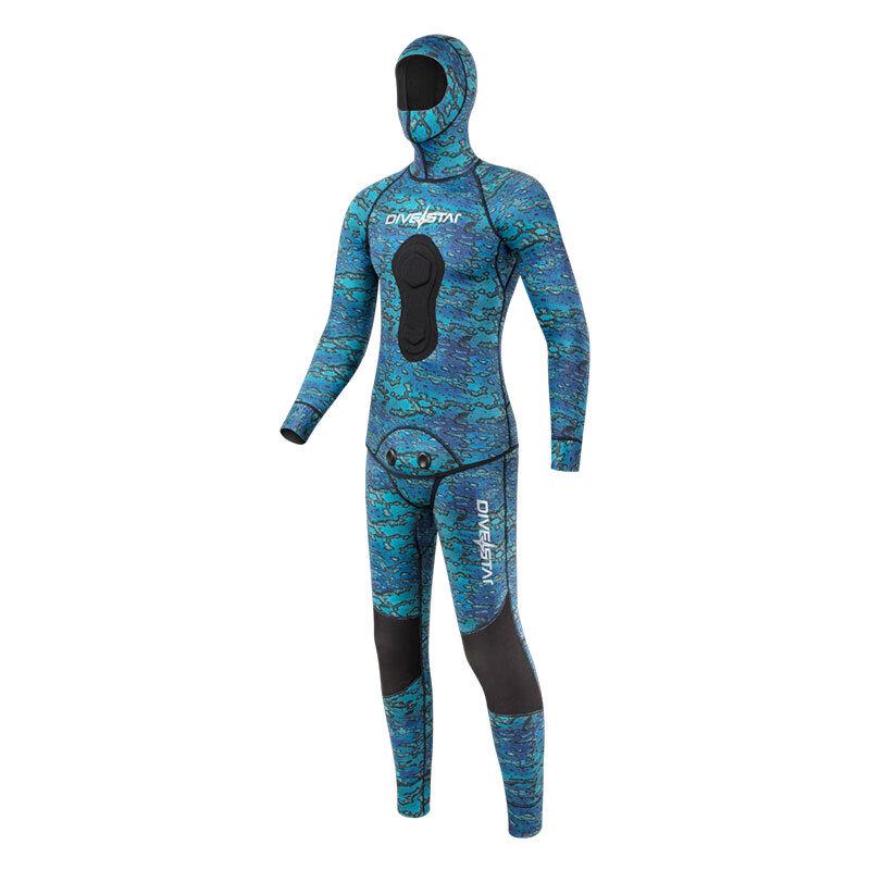 WEZHO 3mm Split Freediving Wetsuit