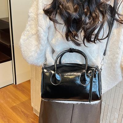 Single-shoulder Ladies' Crossbody Bag, Handbag, Commuting Fashion, Versatile Bowling Bag