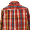 marka made in Japan Check Pattern Long sleeve Flannel shirt 1 vermilion Women Used