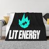 НОВІ термоковдри та пледи Lit Energy Надзвичайно м'які, теплі, для приміщення та вулиці. Для вітальні, спальні, подорожей