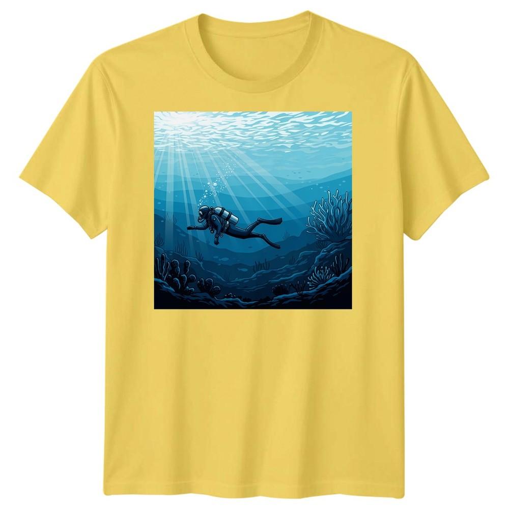 Scuba Diving Ocean Adventure Unisexs Tshirt Water Sports