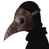 Steampunk Halloween Plague Long Beak Doctor Dance Mask Hood Cosplay Show Party Props
