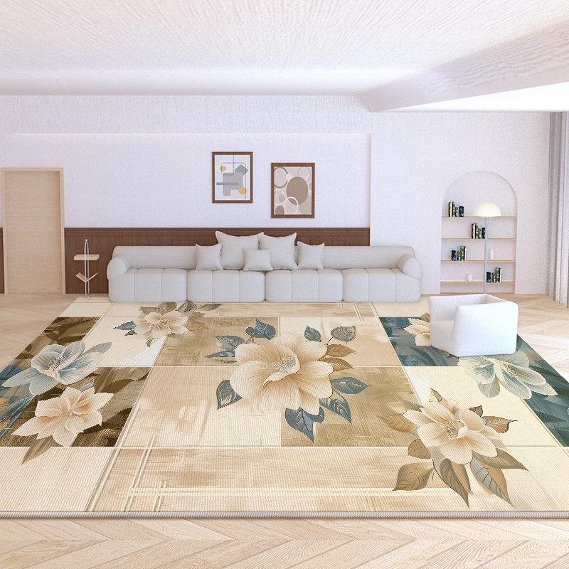 

Французский грязеотталкивающий, простой в уходе бархатный ковер Loop для гостиной и спальни - водонепроницаемый, большой площади 80*120 cm