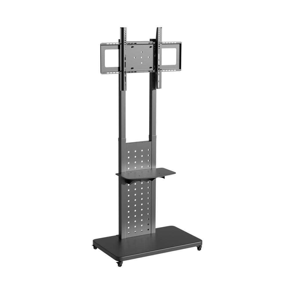UNHO Universal Rotating Vertical TV Floor Mount Stand Bracket for 32-65 Inch TV Stand Max Load 50KG Height Adjustable 130-160cm