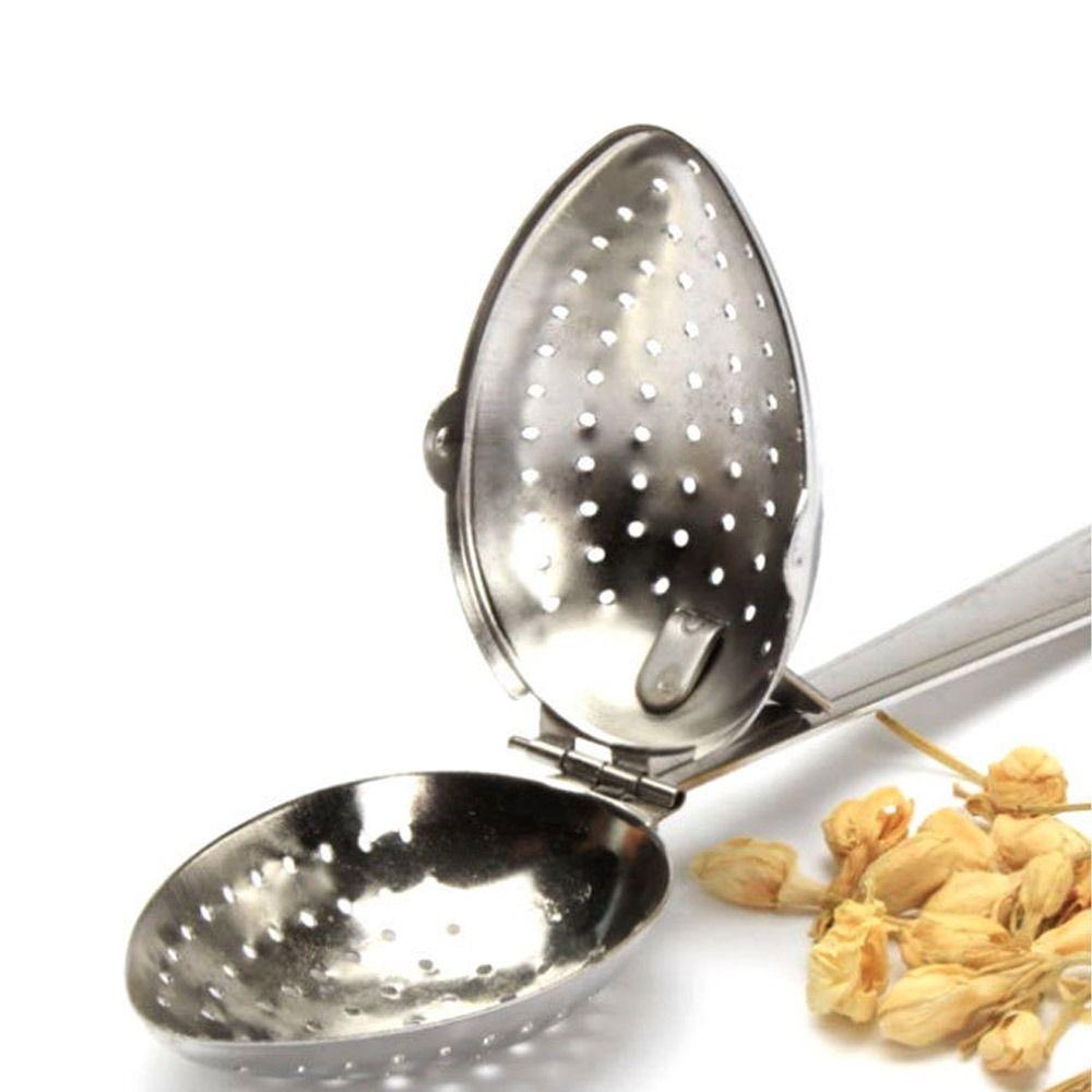 2Pcs Tea Ball Accessories Loose Leaf Herbs Spoon Tea Infuser Strainer Tea Filter Tea Brewer