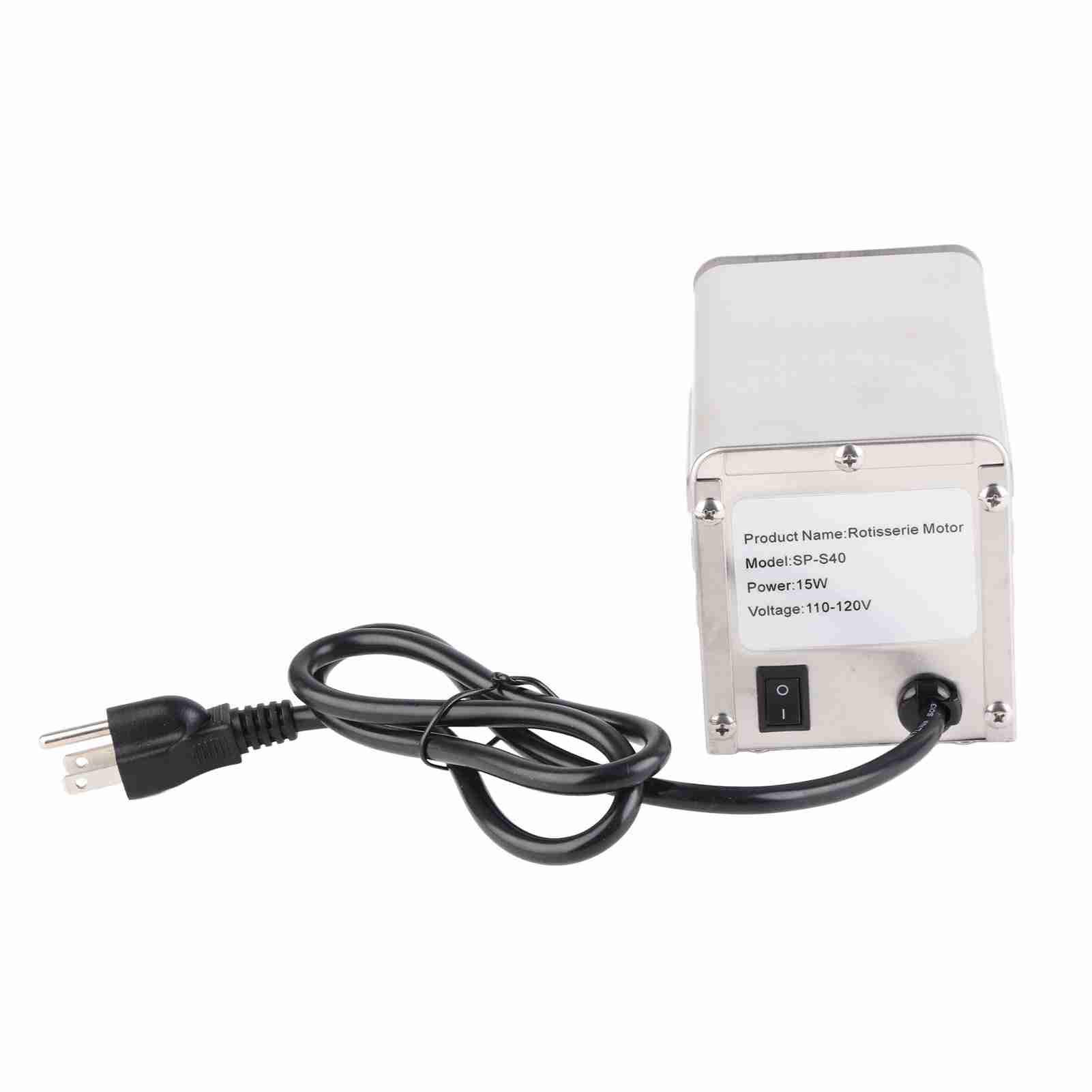 BBQ Electric Rotisserie Motor Stainless Steel BBQ Rotisserie Motor Electric Roaster Barbecue Motor