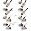 Connettore IEC 90° TAC 9,5 mm Maschio/Femmina per Cavo RG179 DVB HDTV TV Digitale Decoder