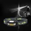 Mini COB Sensor Headlight Induction Headlamp Camping Flashlight Hunting Head Torch