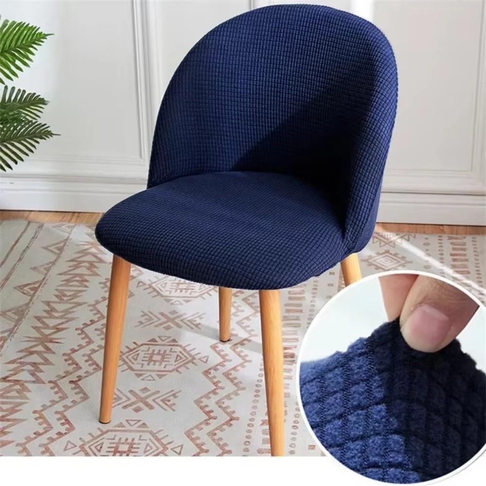 High-elastic Integrated Seat Cover Curved Stool Slipcover  for Home Hotel Decoration