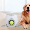 Interactive Dog Treat Launcher and Tennis Ball Dispenser