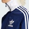 Adidas Originals Beckenbauer Track Striped Logo Print Stand Collar Zip Long Sleeve Sweatshirt Women sweatshirt Dark-Blue IY2222