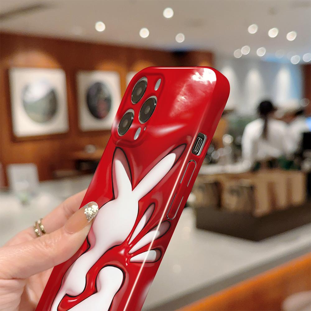 Etui na telefon z filmem all-inclusive, kreskówkowy modny design, twarda skorupa, pełne pokrycie, etui z ochroną aparatu dla OPPO A60 A96 Reno12 Realme C53 C75