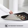 Winmau Blade Dartscheibe Anti-Rutsch Fußmatte Bodenmatte Abriebfester Teppich Teppich für Kücheneingang Badezimmer Wohnzimmer Fußabtreter Matten