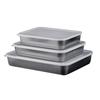 Abay 304 Stainless Steel Deep Rectangular Tray