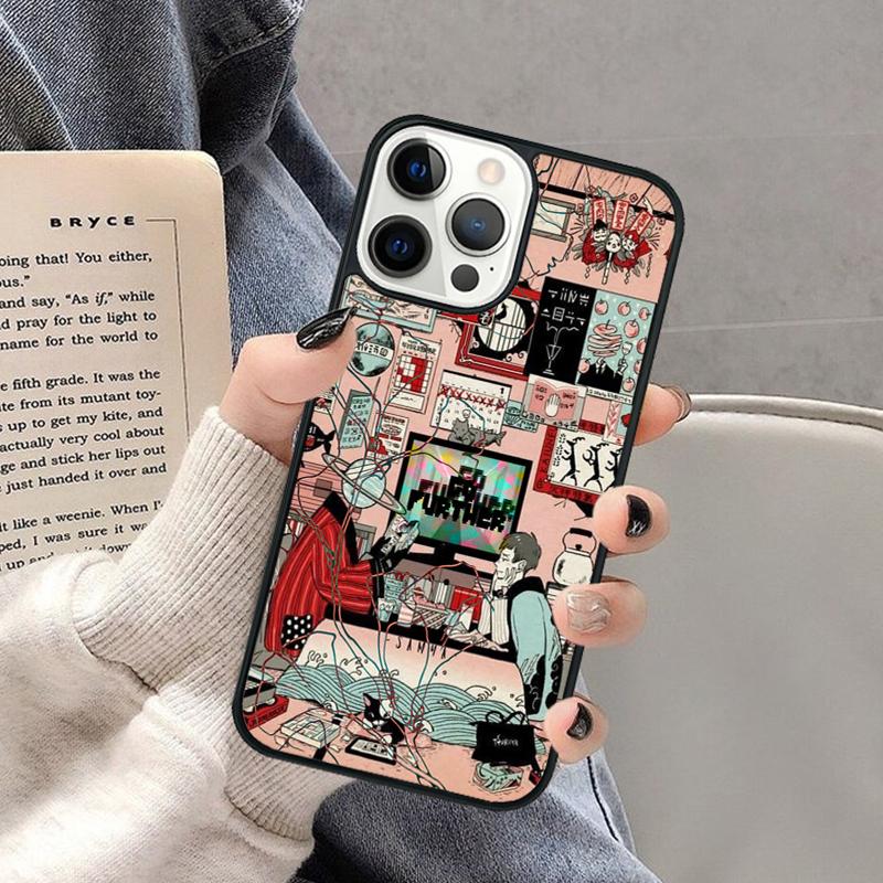 Japanese 90s Anime Aesthetic Phone Case for iPhone 17 Air 16 16e 15 Plus for Apple 13 11 12 14 Pro Max Cover Coque