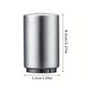 Advanced Beer Bottle Opener, Stainless Steel Semi-automatic Bartender Tool, Press On Lid To Open, Portable, Quick To Open Lid In