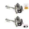 BDP935-1 2 Pieces Rear Left AND Right Door Catch Hinge Brake Stop Check Strap Limiter for Peugeot 5008 MK1 T87 3008 MK1 T84 0U Citroen DS5 9181Q1