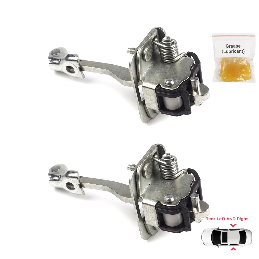 BDP935-1 2 Pieces Rear Left AND Right Door Catch Hinge Brake Stop Check Strap Limiter for Peugeot 5008 MK1 T87 3008 MK1 T84 0U Citroen DS5 9181Q1