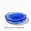 Glacier Glass Dessert & Snack Plate Set