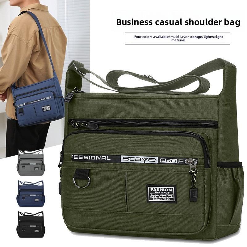 Foreign Trade Leisure Messenger Bag Sports Large Capacity Letter Shoulder Bag Outdoor Travel Messenger Backpack