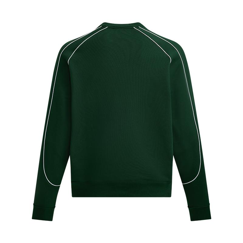 Under Armour Sports Club Fleece Sports Casual Durable Long Sleeve Sweatshirt Men sweatshirt Forest-Green 6005893-301