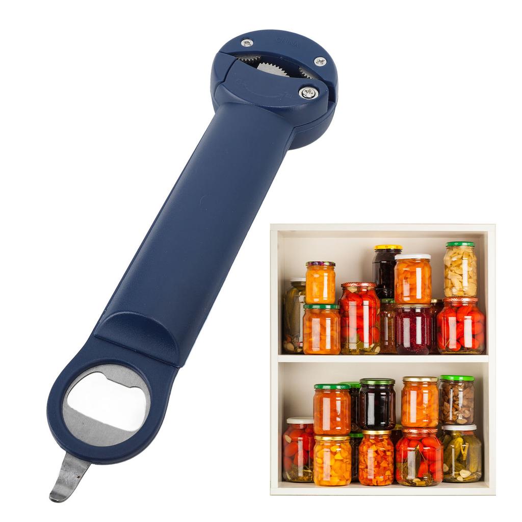 Retractable Jar Opener   Stainless Steel Labor Saving Multifunctional Bottle Opener for Home Use