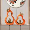 1PcCreative Light Luxury Chinese Style Gourd Shaped Ceramic Home Living Room Art Dining Table TV Cabinet Decoration Gift Zhaocai