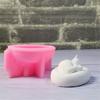 Sleeping Cats Mouse Silicone Molds for Candle Soap Chocolate Candy Cake Fondant Decoration Cement Gypsum Silicone Molds
