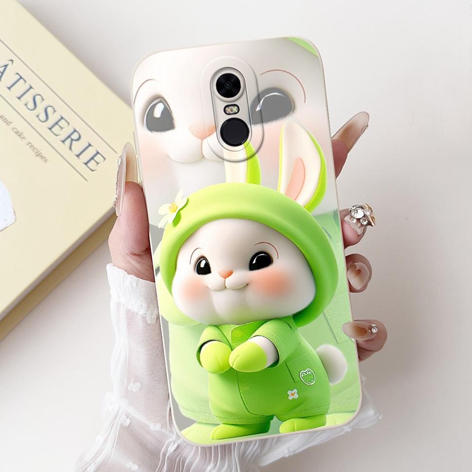 Husă Colorată cu Model Pentru Xiaomi Redmi 5 Plus Note 5 Subțire Huse din Silicon Moale Pentru Redmi5 Plus (Redmi Note5) Coperta Coque