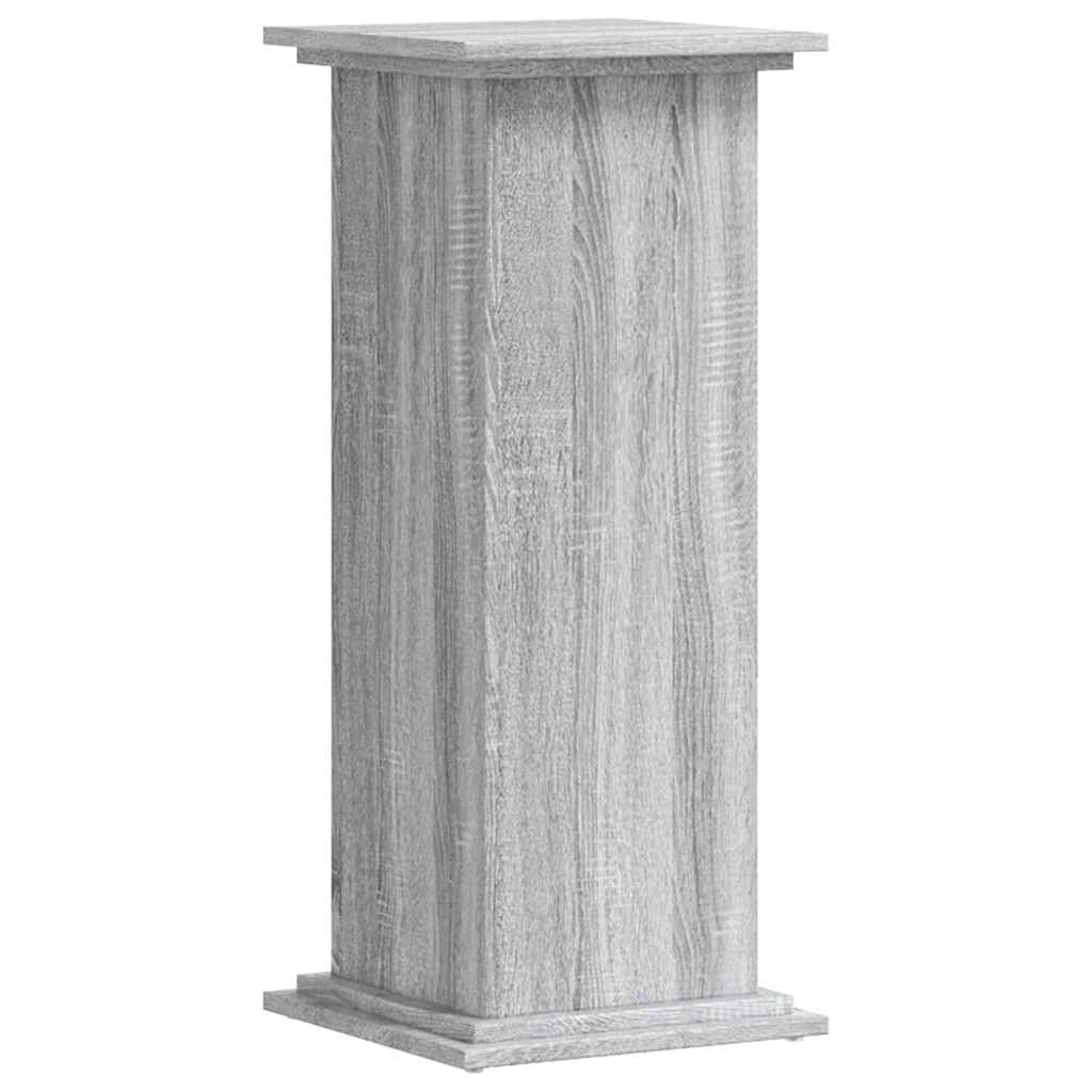 Plant Stand Gray Sonoma 33x33x80 cm Engineered Wood
