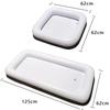 2pcs Inflatable Serving Bar Salad Ice Tray Food Drink Containers - BBQ Picnic Pool Party Supplies Buffet Luau Cooler