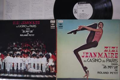 LP Record ZIZI JEANMAIRE - Au Casino De Paris Dans "la Revue"  SONX60176PROMO CBS SONY 1970 Japan Soundtracks & Musicals Used