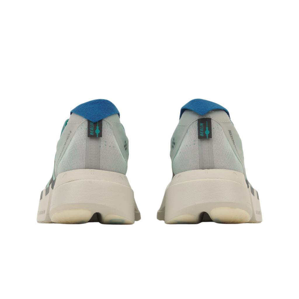 adidas Adizero Adios Pro 4 Hi-Res Aqua Iron Metaliczny Szary Męskie Buty Sportowe Niebieski Szary-One JS2579
