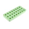 Stampo Sferico in Silicone per Alimenti con Coperchio 24 Cavità per Palline di Ghiaccio Ripieno per Mooncake Sapone Fai-da-te Vassoio a Bolle Forma Rotonda