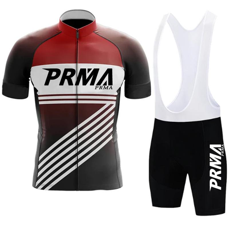 Summer Cycling Jersey, Short-sleeve Set, Men's Overalls, Road Cycling Race Uniform