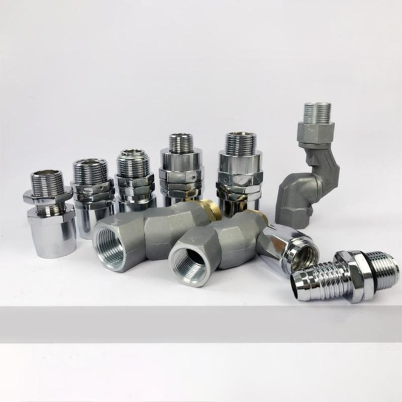 1inch Fuels Hose Swivels Multi Plane 360 Rotating Connectors for Fuels Transfer Pump Fuels Nozzle and Transfer Hose