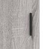 Wall Cabinet Grey Sonoma 60x31x70 cm Engineered Wood
