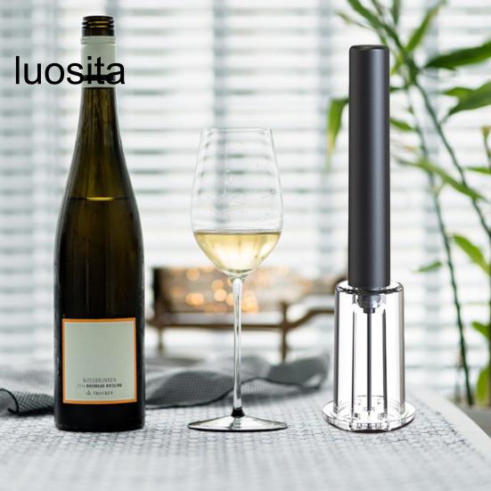 1 set flasköppnare, lufttrycksvinöppnare, pneumatisk teknik, effektivt verktyg för borttagning av kork för hembar