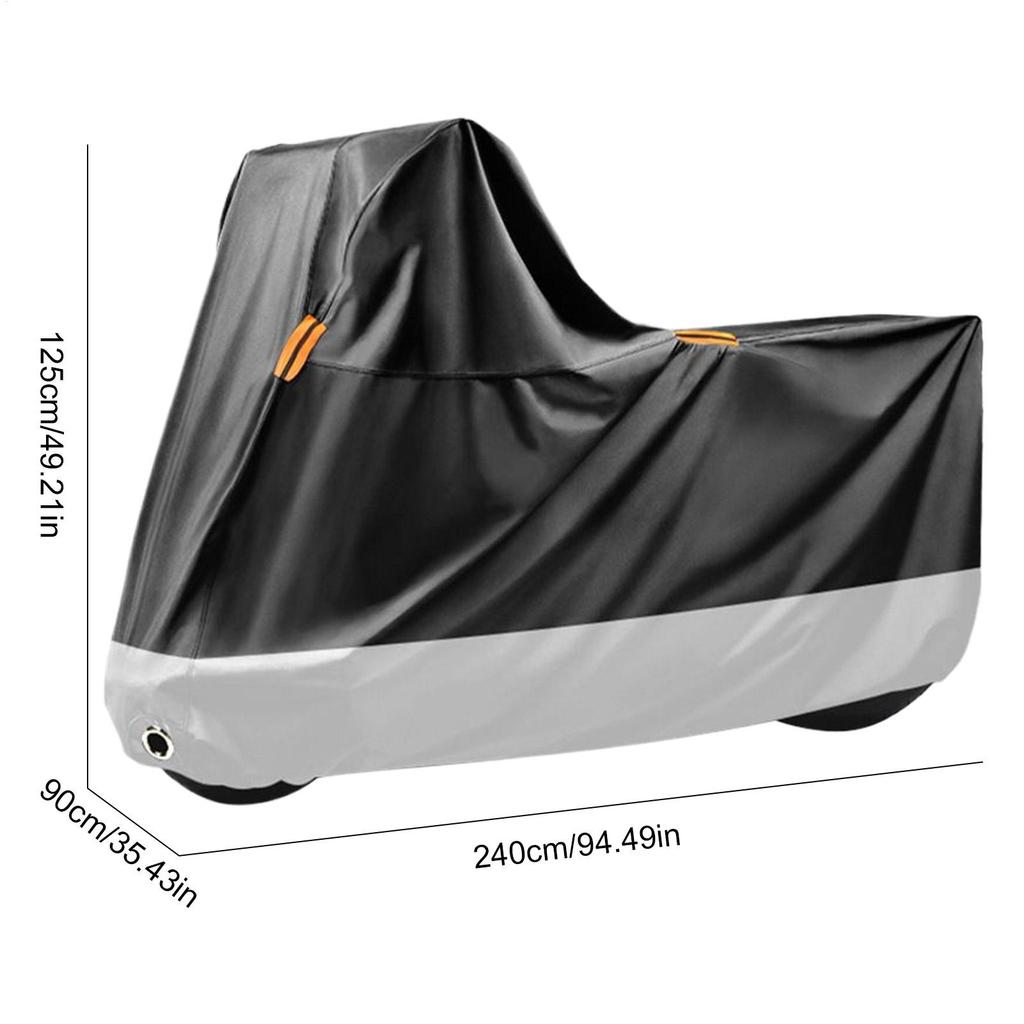 Motorcycle Covers Motorcycle Rain Protector Outdoor Windproof Protective Shade Guard Portable Motorbike Protector For Desert