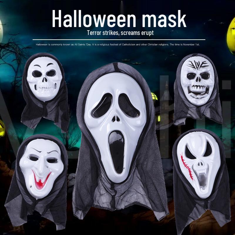 Halloween Ghastly Scream Ghost Mask
