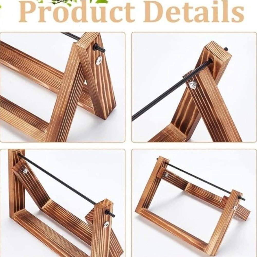 Handmade Yarn Ball Stand Detachable Frame Yarn Spool Organizer Craft Organization