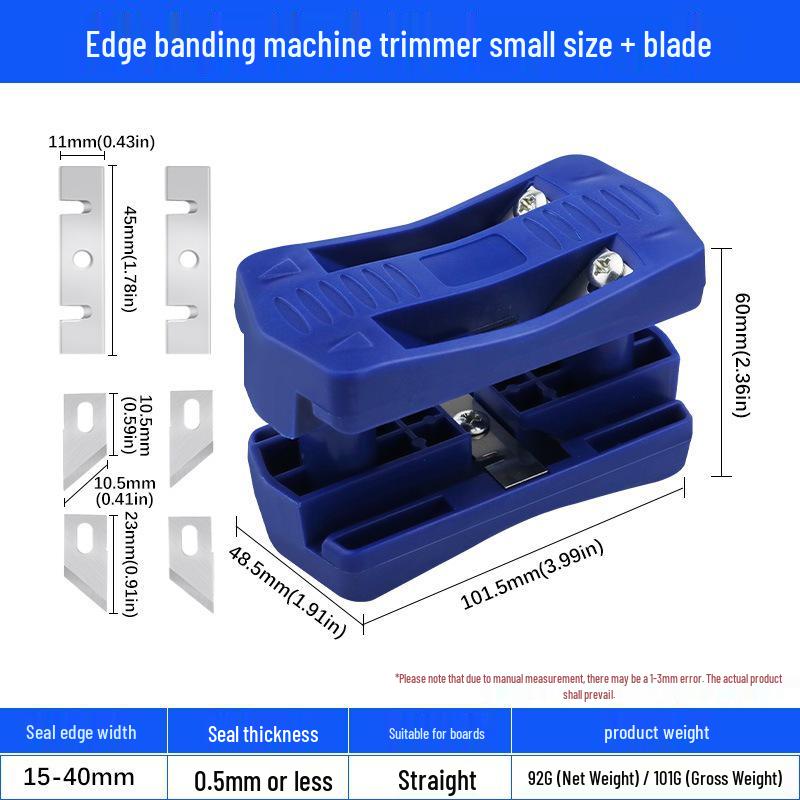 PVC Edge Banding Tool: Panel, Strip, & Tape Flush Trimmer